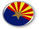 Arizona - State Flag Emblem
