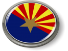 Arizona - State Flag Emblem