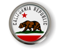 California - State Flag Emblem
