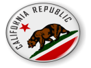 California - State Flag Emblem