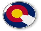 Colorado - State Flag Emblem
