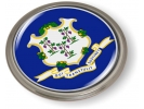 Connecticut - State Flag Emblem