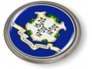 Connecticut - State Flag Emblem