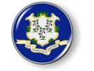 Connecticut - State Flag Emblem