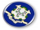 Connecticut - State Flag Emblem