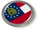 Georgia - State Flag Emblem