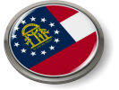 Georgia - State Flag Emblem