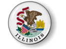 Illinois - State Flag Emblem