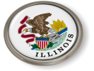 Illinois - State Flag Emblem