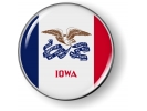 Iowa - State Flag Emblem