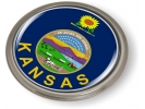 Kansas - State Flag Emblem