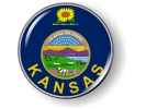 Kansas - State Flag Emblem