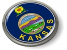 Kansas - State Flag Emblem