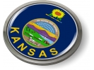 Kansas - State Flag Emblem