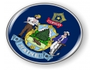 Maine - State Flag Emblem