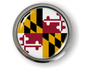 Maryland - State Flag Emblem