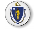 Massachusetts - State Flag Emblem