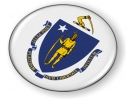 Massachusetts - State Flag Emblem