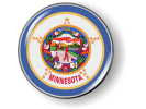 Minnesota - State Flag Emblem