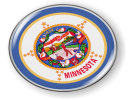 Minnesota - State Flag Emblem