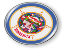 Minnesota - State Flag Emblem
