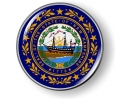 New Hampshire - State Flag Emblem