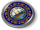 New Hampshire - State Flag Emblem