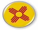 New Mexico - State Flag Emblem