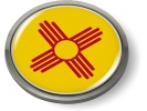New Mexico - State Flag Emblem
