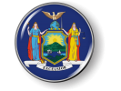 New York - State Flag Emblem
