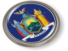 New York - State Flag Emblem