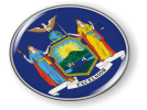 New York - State Flag Emblem