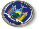 New York - State Flag Emblem