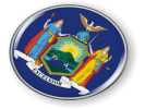 New York - State Flag Emblem