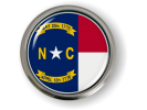 North Carolina - State Flag Emblem