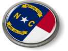 North Carolina - State Flag Emblem
