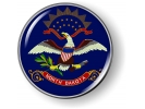 North Dakota - State Flag Emblem