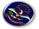 North Dakota - State Flag Emblem