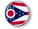 Ohio - State Flag Emblem