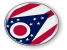 Ohio - State Flag Emblem