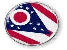 Ohio - State Flag Emblem