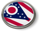 Ohio - State Flag Emblem