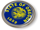 Oregon - State Flag Emblem