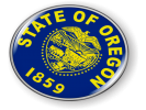 Oregon - State Flag Emblem