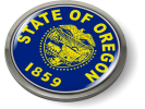 Oregon - State Flag Emblem