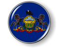 Pennsylvania - State Flag Emblem