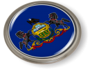 Pennsylvania - State Flag Emblem