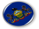 Pennsylvania - State Flag Emblem