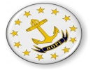 Rhode Island - State Flag Emblem