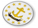 Rhode Island - State Flag Emblem